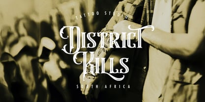 Super Byzantine Font Poster 4