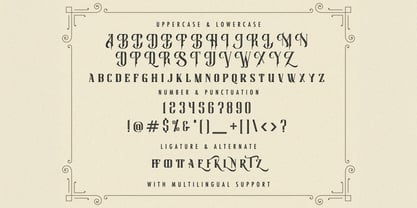 Super Byzantine Font Poster 8