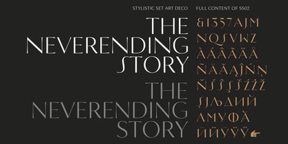 Circe Contrast Font Poster 13