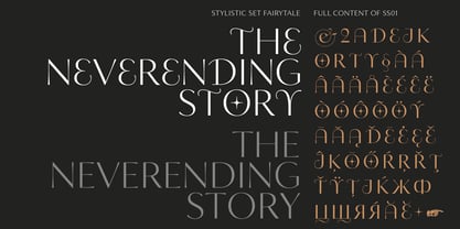Circe Contrast Font Poster 11