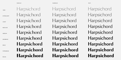 Circe Contrast Font Poster 4