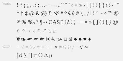 Circe Contrast Font Poster 6