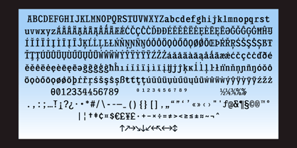 403 Felgrit Font Poster 3