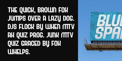 Zakhori Display Font Poster 11