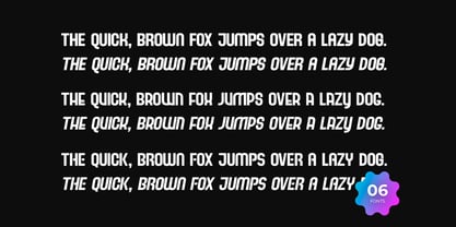 Zakhori Display Font Poster 2