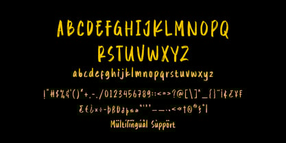 Jembrush Font Poster 9