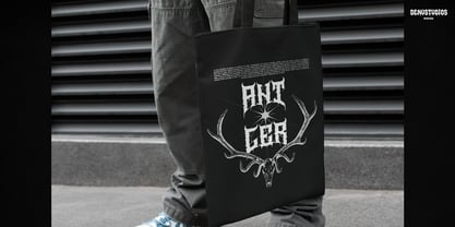 Mortaly Sword Font Poster 8