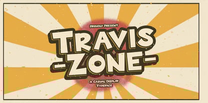 Travis Zone Font Poster 1