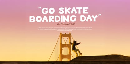 Travis Zone Font Poster 6