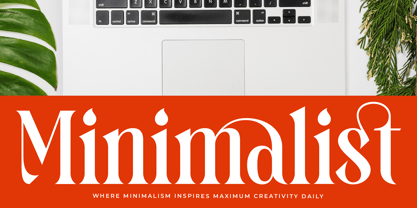 Magitals Glowing Font Poster 6