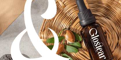 Magitals Glowing Font Poster 7