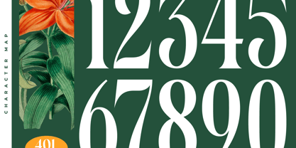 Magitals Glowing Font Poster 13