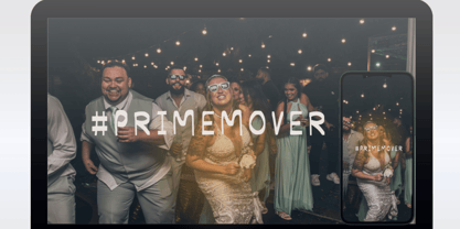 Prime Mover Font Poster 2