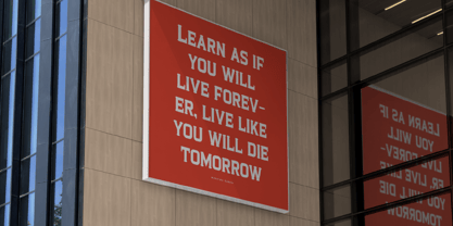 Homure Font Poster 6