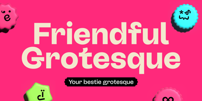Friendful Font Poster 1