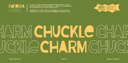 Chuckle Charm Font Poster 1