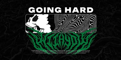 Drether Devil Font Poster 6