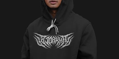 Drether Devil Font Poster 7