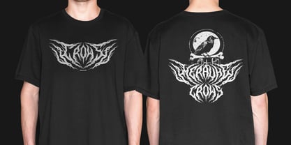 Drether Devil Font Poster 8