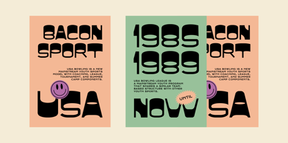 Binoe Keriand Font Poster 2