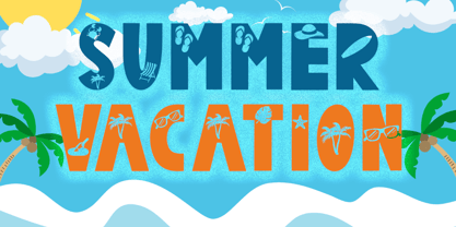 Dainty Summer Font Poster 2