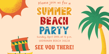 Dainty Summer Font Poster 4