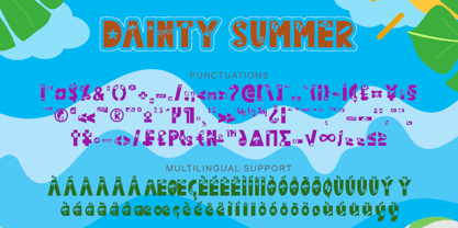 Dainty Summer Font Poster 7