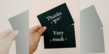 Hallo Galista Script Font Poster 7