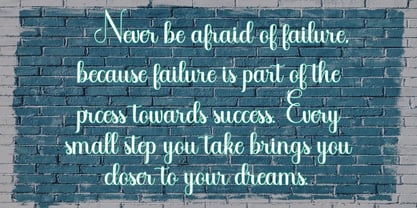 Hallo Galista Script Font Poster 4