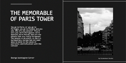 Cloristan Prafostin Font Poster 4