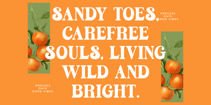 Sunday Ginger Font Poster 6