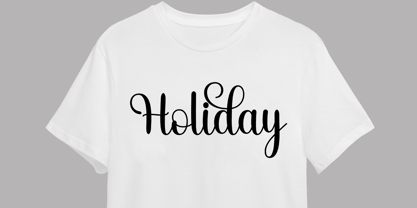 Staycation Script Font Poster 4