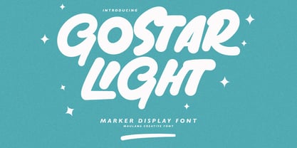 MC Gostar Light Font Poster 1