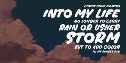 MC Gostar Light Font Poster 4