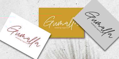 Bathire Signature Font Poster 4