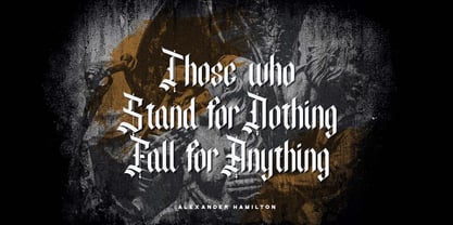 Denibas Sunset Font Poster 4