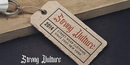 Denibas Sunset Font Poster 2