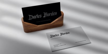 Denibas Sunset Font Poster 6