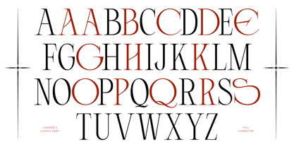 Lunoriels Font Poster 12