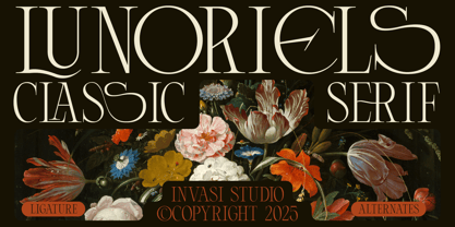 Lunoriels Font Poster 1