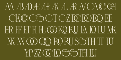 Lunoriels Font Poster 9