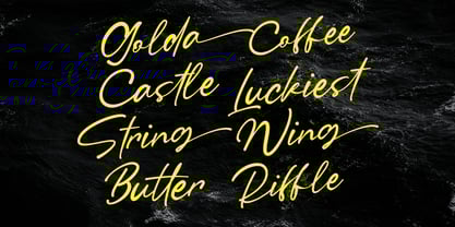 MC Sigagag Font Poster 4