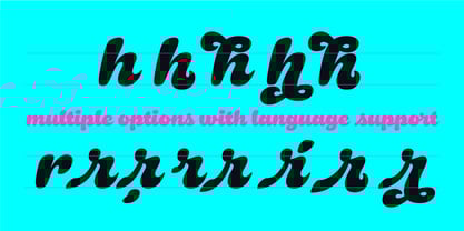 Coastal Font Poster 5