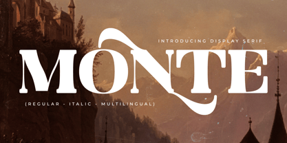 Monte Font Poster 1