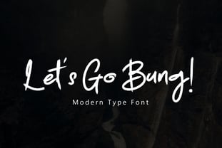 Earthquake Font Poster 5