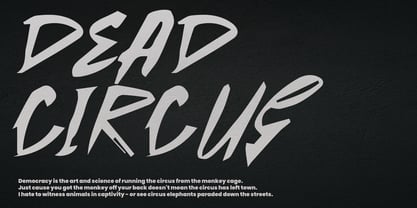 MC Sentan Cabine Font Poster 3