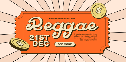 Glaigo Font Poster 6