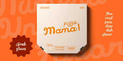 Glaigo Font Poster 8