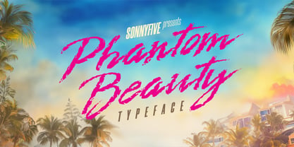 Phantom Beauty Font Poster 1