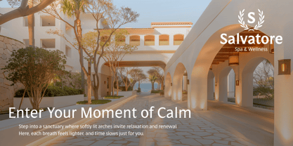 Salierno Font Poster 6